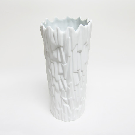 Porcelain Kryptonite Vase