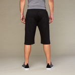 Dub H20 Proof Open Bottom Cuff Short // Black (S)