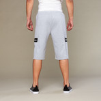 American Stitch // Cargo Open Bottom Cuff Short // Light Grey (XL)