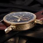 Culinary Executive Chef Automatic // Leather Racing Strap