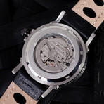 Culinary Master Chef Automatic // Black Leather Strap