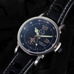 Culinary Master Chef Automatic // Black Leather Strap