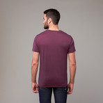 Kobe Pocket T Shirt // Maroon (S)