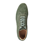 Imola Suede Low-Top Sneaker // Forest Green (Euro: 44)