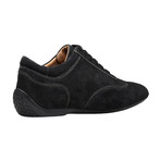 Imola Suede Low-Top Sneaker // Black (Euro: 44)
