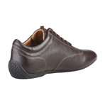 Imola Leather Low-Top Sneaker // Brown (Euro: 39)