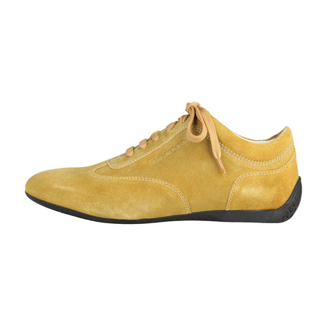 Imola Suede Low-Top Sneaker // Yellow (Euro: 39)