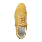 Imola Suede Low-Top Sneaker // Yellow (Euro: 39)