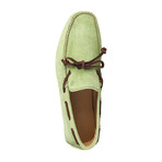 Monaco Suede Loafer // Lime (Euro: 39)