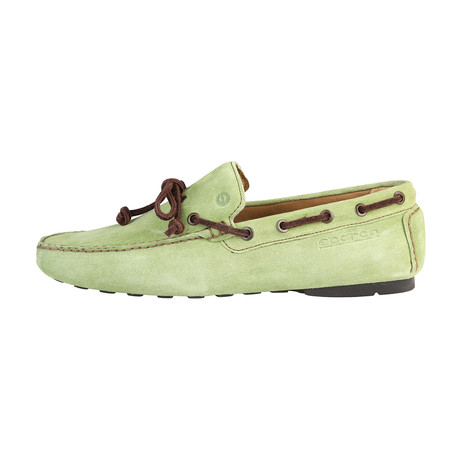 Monaco Suede Loafer // Lime (Euro: 39)