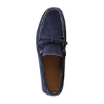 Magny-Kours Suede Loafer // Navy Blue (Euro: 39)