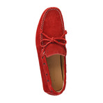 Magny-Kours Suede Loafer // Red (Euro: 42)