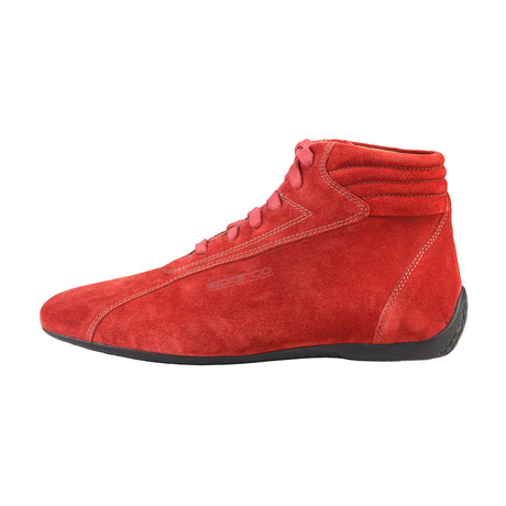 Monza High-Top Suede Sneaker // Red (Euro: 39)