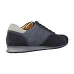 Mugello Color Block Suede Sneaker // Blue (Euro: 40)