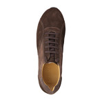 Mugello Color Block Suede Sneaker // Dark Brown (Euro: 45)