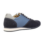 Vallelunga Color Block Suede Sneaker // Blue (Euro: 45)