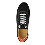 Vallelunga Color Block Suede Sneaker // Black (Euro: 46)