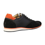 Vallelunga Color Block Suede Sneaker // Black (Euro: 40)