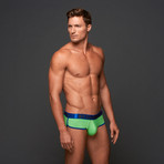 Gigo Sheen Brief // Green (Small (26"-28"))