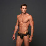 Gigo Sheen Brief // Black (Small (26"-28"))