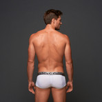 Gigo Sheen Boxer Short // White (Small (26"-28"))