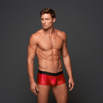 Gigo Lushness Boxer Short // Red (Medium (30"-32"))