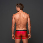 Gigo Lushness Boxer Long // Red (Small (26"-28"))