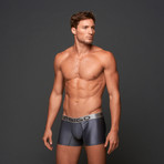 Gigo Lushness Boxer Long // Gray (Small (26"-28"))