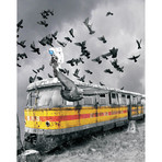 End of the Line (Unframed // 16"L x 20"H)