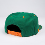 Vacation Nylon Snapback Hat // Green