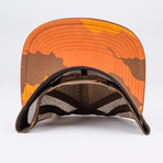 Hunting Club Mesh Trucker Hat // Orange