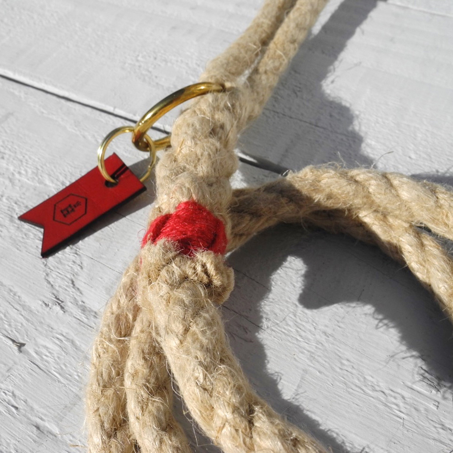 Traditional British Navy Rope Dog Lead (Half Nelson) - Houndworthy ...