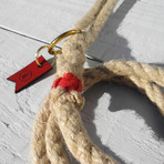 Traditional British Navy Rope Dog Lead (Half Nelson)