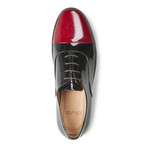 Jarno Trulli Patent Lace-Up Shoe // Rosso (Euro: 42)