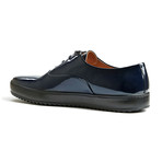 Jarno Trulli Patent Lace-Up Shoe // Blue (Euro: 40)