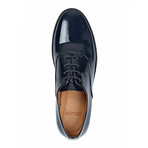 Jarno Trulli Patent Lace-Up Shoe // Blue (Euro: 41)