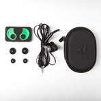 Decibullz Contour Custom Molded Earphones // Green