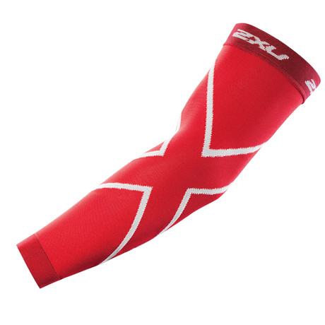 Compression Arm Sleeves // Red (XS)