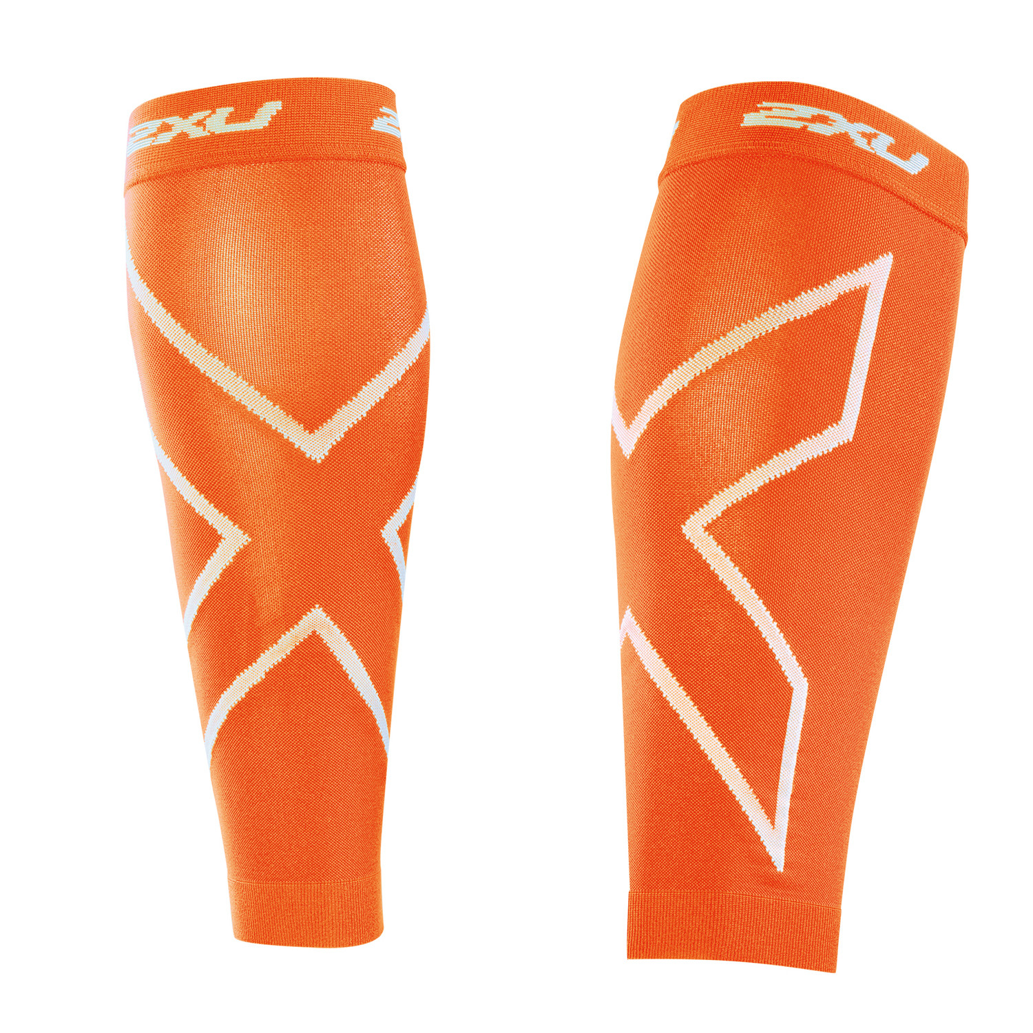 Compression Calf Sleeves // Orange (XS) - 2XU Compression - Touch