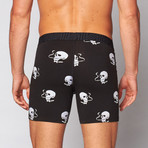 Skull Fitted Boxer Pack // Set of 2 (L)