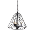 The Wright Stuff Pendant // 3 Bulbs