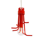 Socket To Me Mini Pendant // Radioactive Tangerine