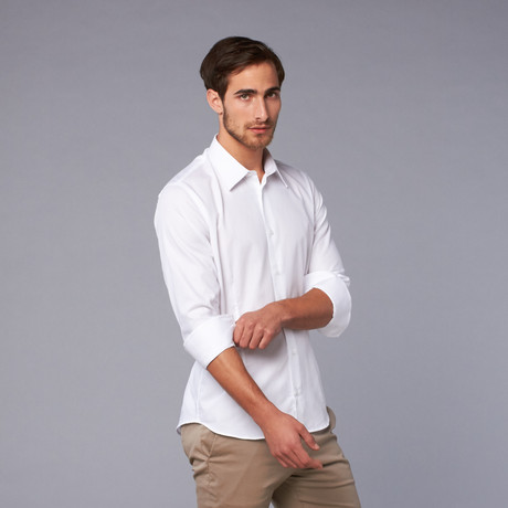 Woven Shirt // White (US: 39)