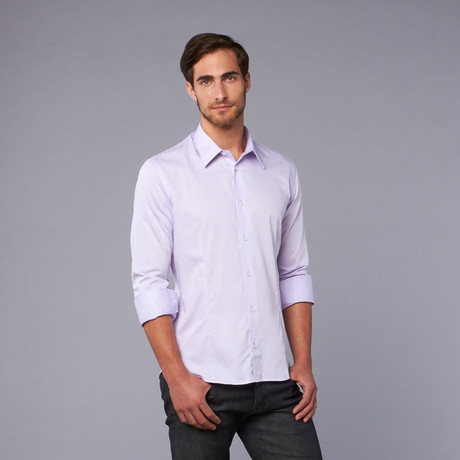 Just Cavalli Woven Shirt // Lavender (US: 39)