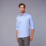 Just Cavalli Woven Shirt // Sky Blue (US: 42)
