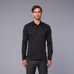 Woven Shirt // Black Chambray (US: 42)