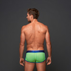 Gigo Sheen Boxer Short // Green (Medium (30"-32"))