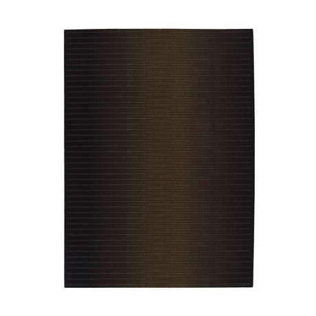 Gradient Stripe // Onyx (5'6" x 7'5")
