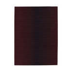 Gradient Stripe // Garnet (2' x 2'9")