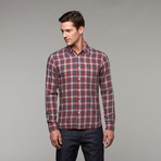 Redwood Slim Fit Button-Up // Red Plaid (S)